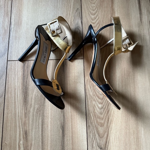 Jimmy Choo T-Strap Sandals - Picture 4 of 12